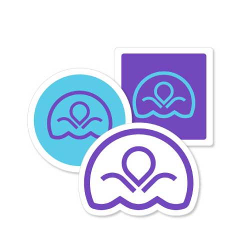 Custom Vinyl Sticker Icon
