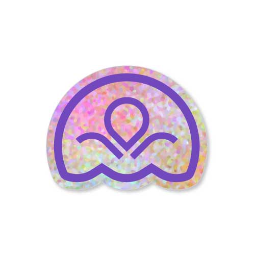 Custom Holographic Sticker Icon