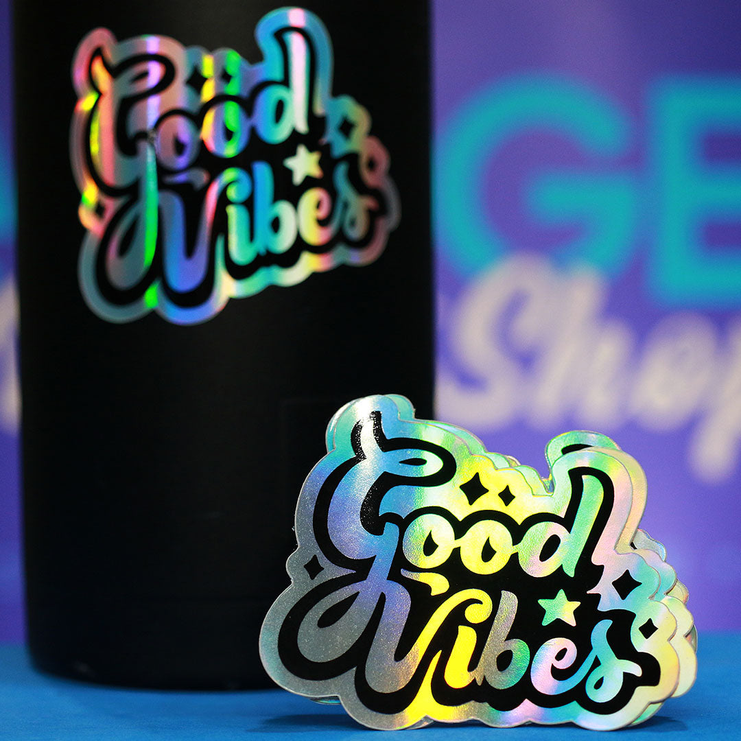 75 Holographic 3 inch Stickers