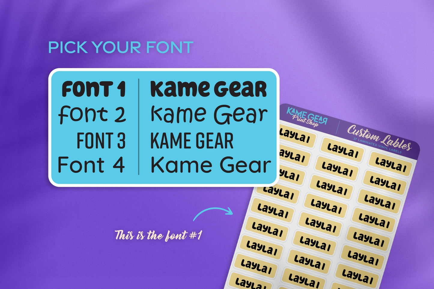 Simple - Name Labels