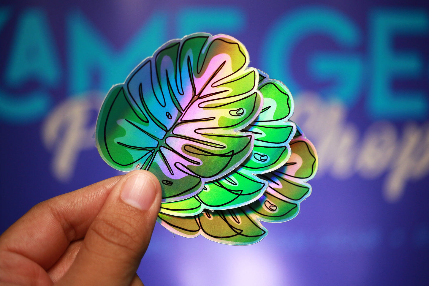 Holographic Stickers