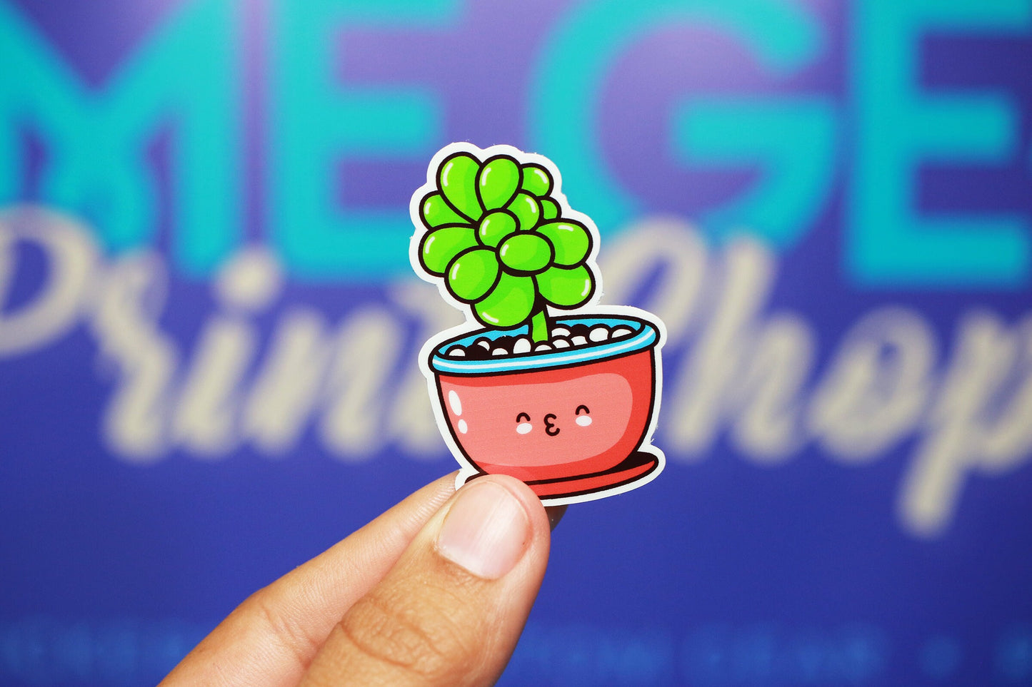 Kawaii Plants - Sticker Pack