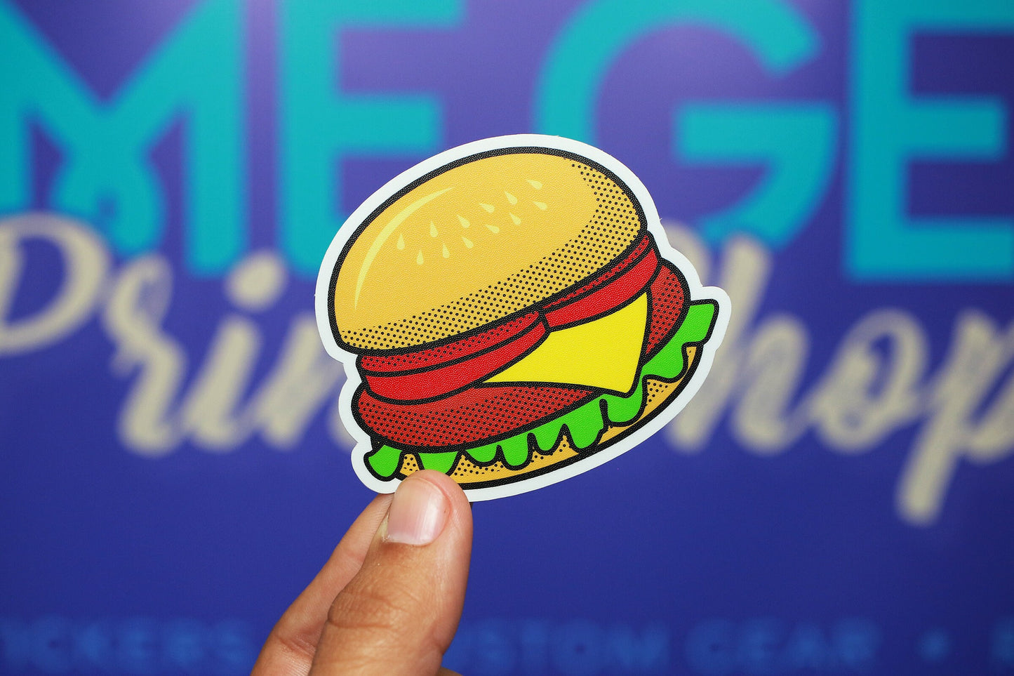 Sticker - Hamburger/Hotdog