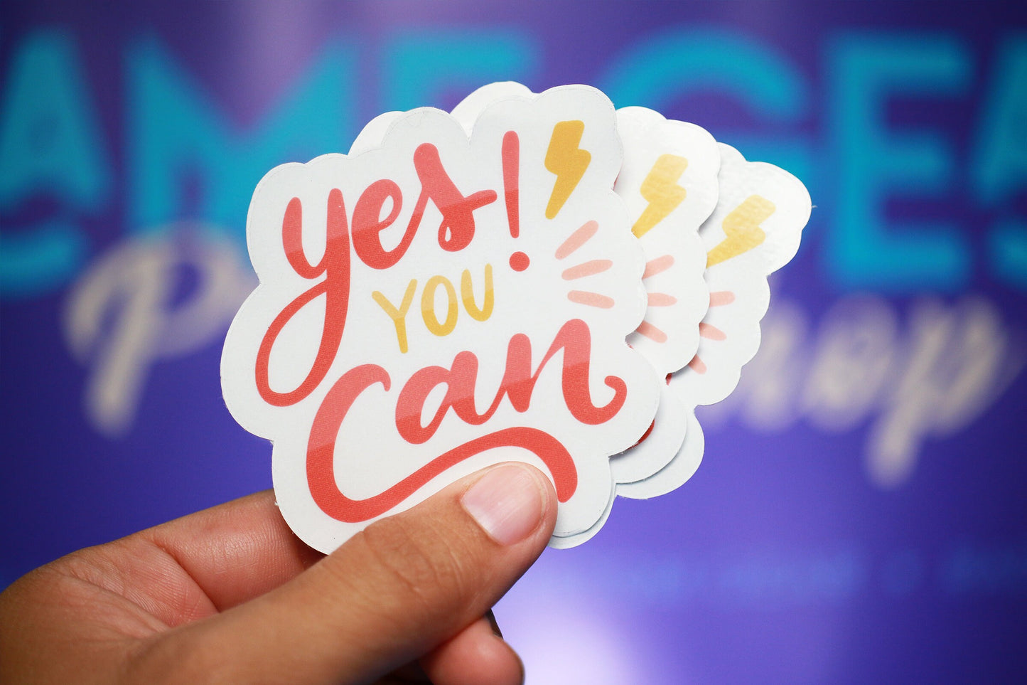 Sticker - Yes you can