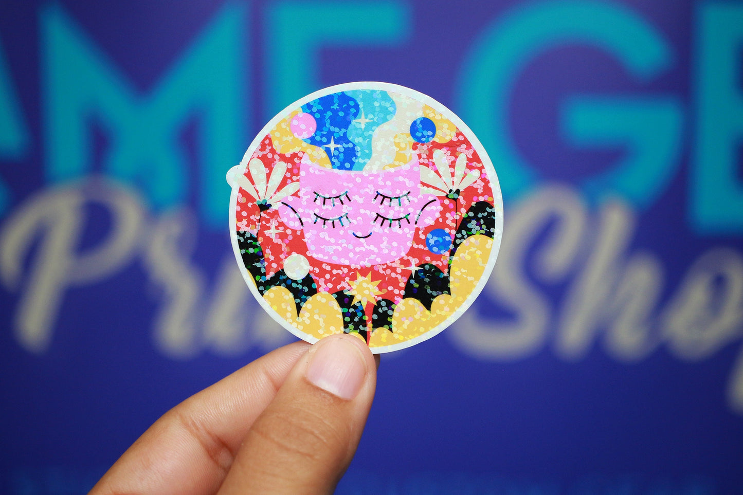 Glitter Psychedelic - Sticker Pack