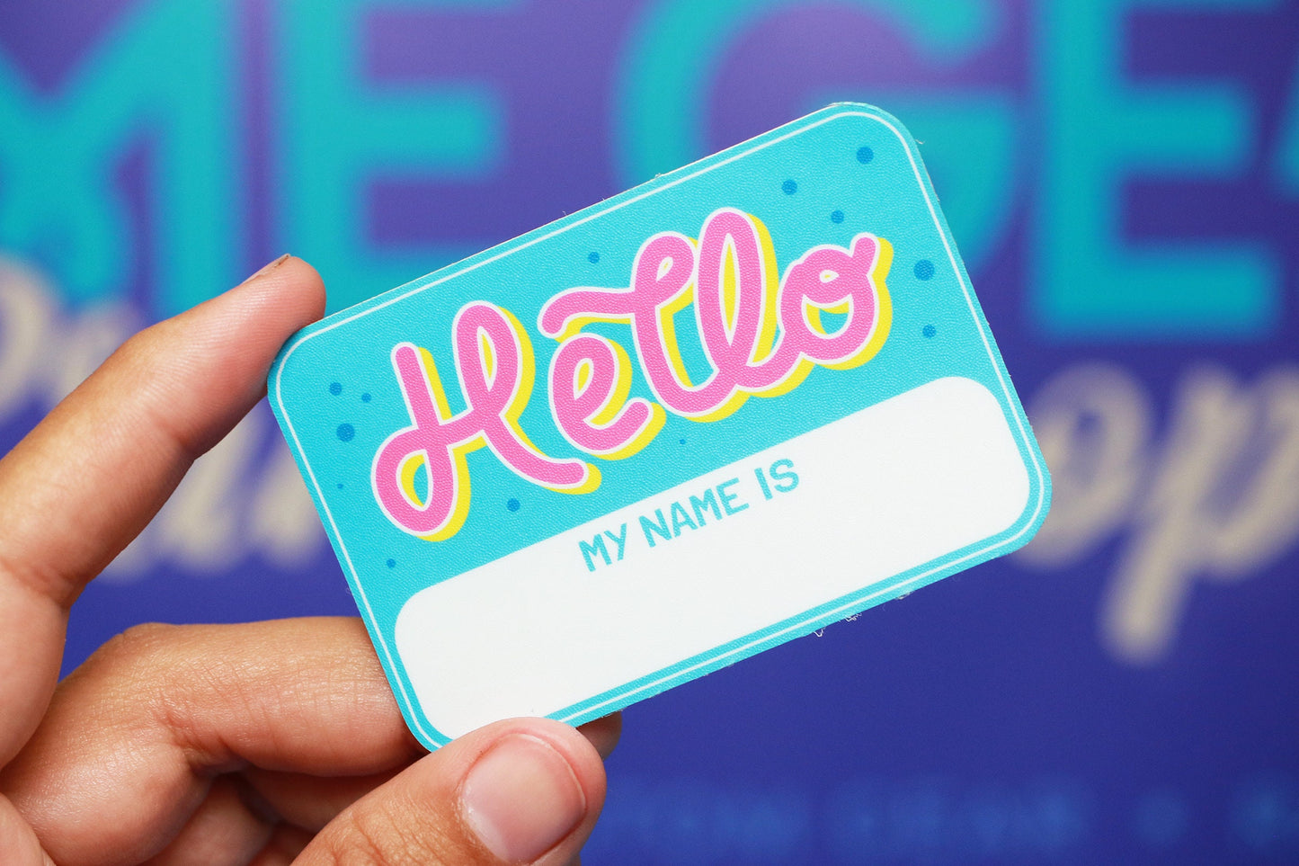Hello, my name is - Sticker Pack