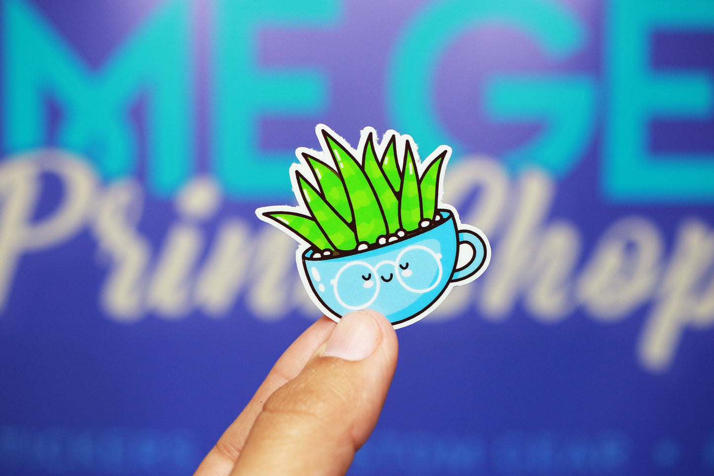 Kawaii Plants - Sticker Pack