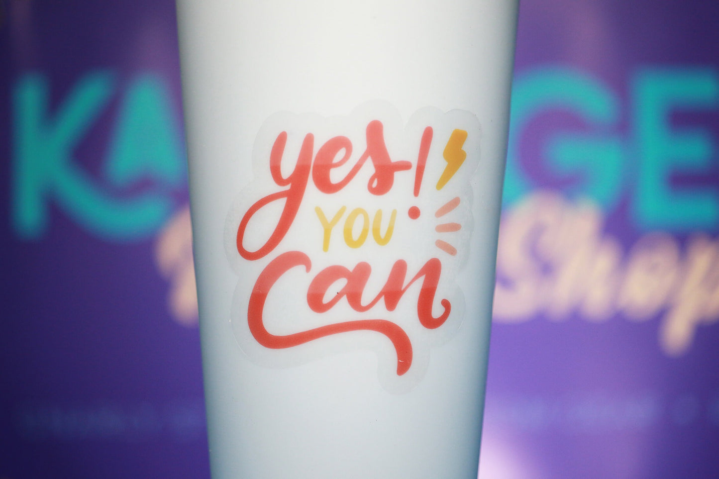 Sticker - Yes you can