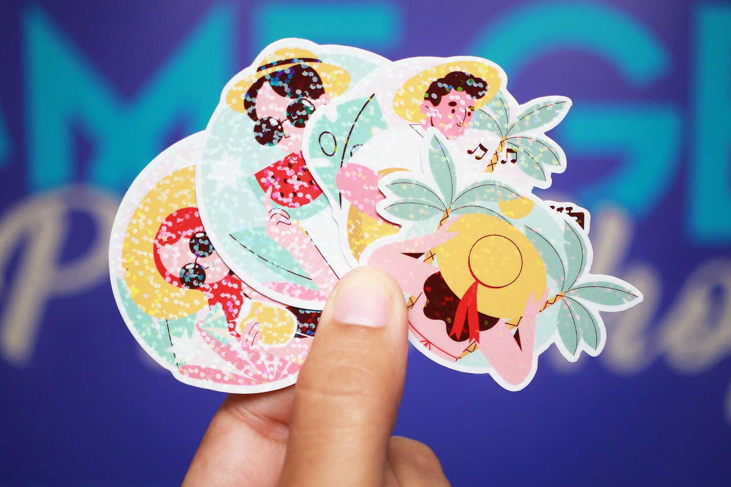 Tropical Escape - Sticker Pack