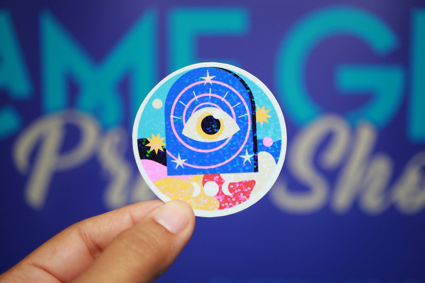 Glitter Psychedelic - Sticker Pack