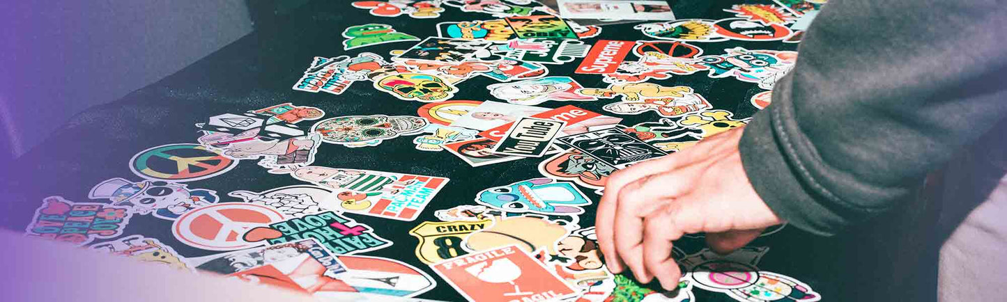 Creative-Stickers-for-Business-Branding Kame Gear