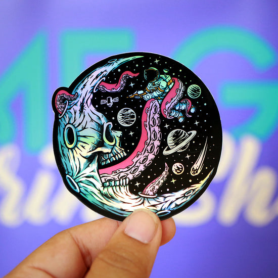 75 Holographic 3 inch Stickers 