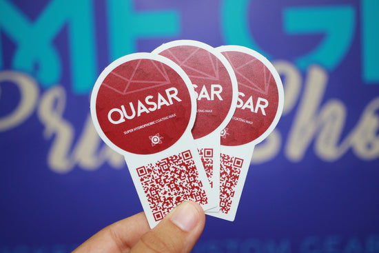 Client QRCode Stickers