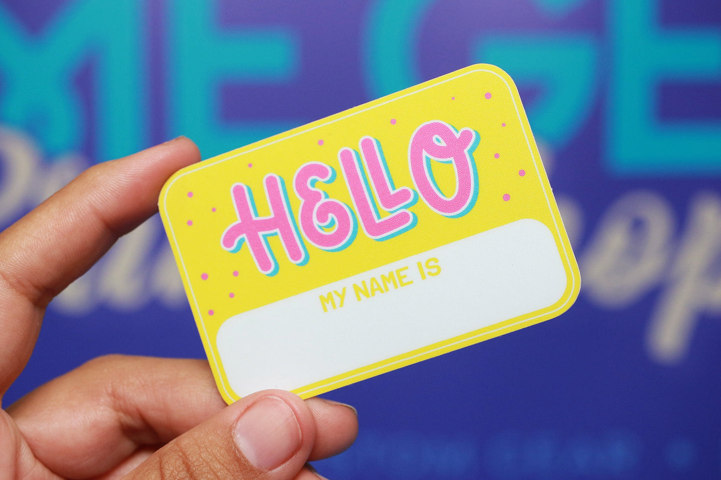 Hello, my name is - Sticker Pack 