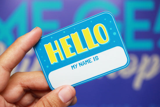 Hello, my name is - Sticker Pack 