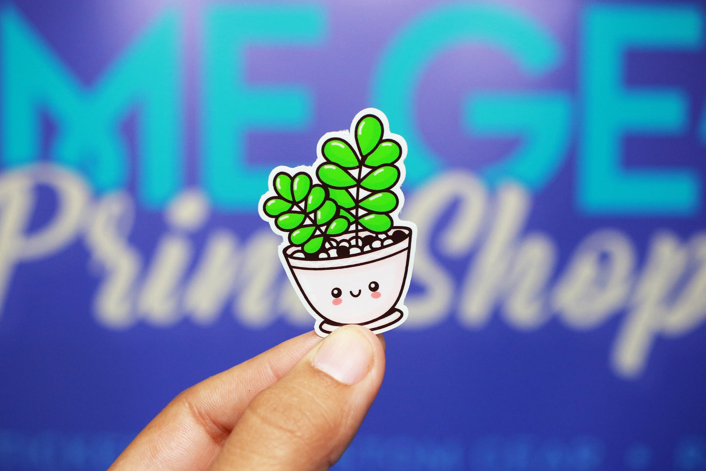 Kawaii Plants - Sticker Pack 