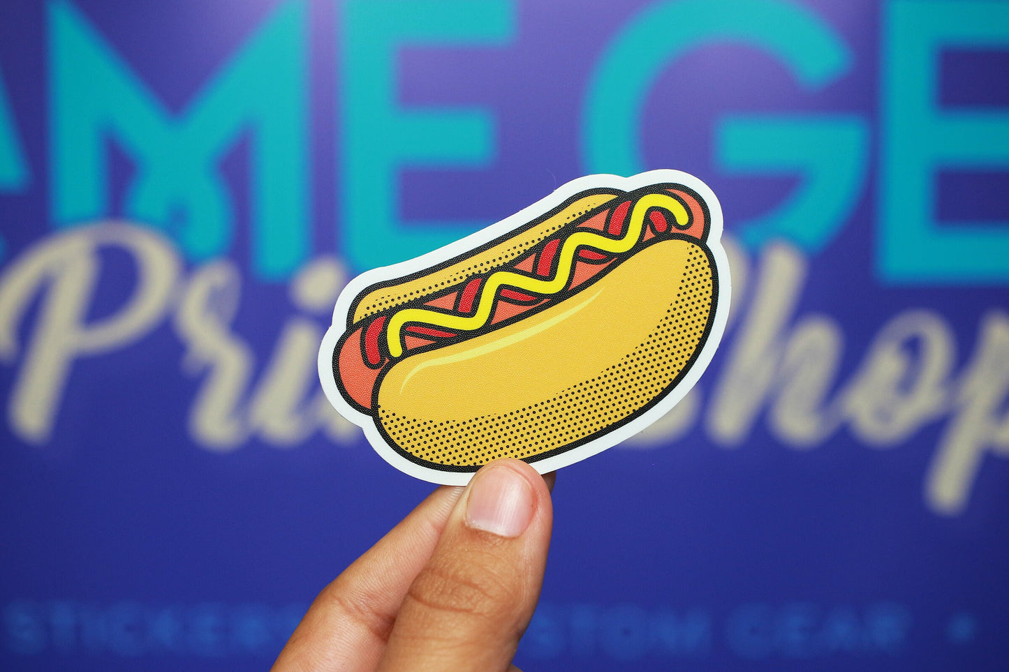 Sticker - Hamburger/Hotdog 