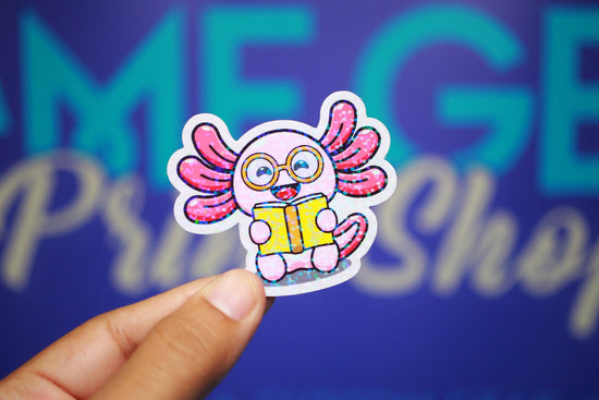 Kawaii Axolotl - Sticker Pack 