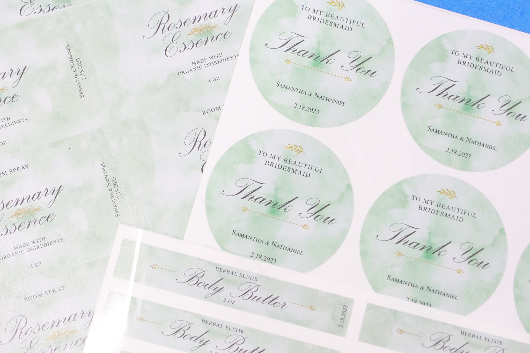 Custom Label Sheets | Kame Gear