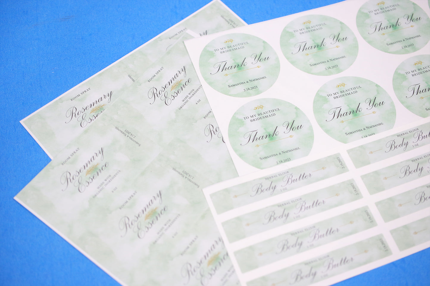 Custom Label Sheets | Kame Gear